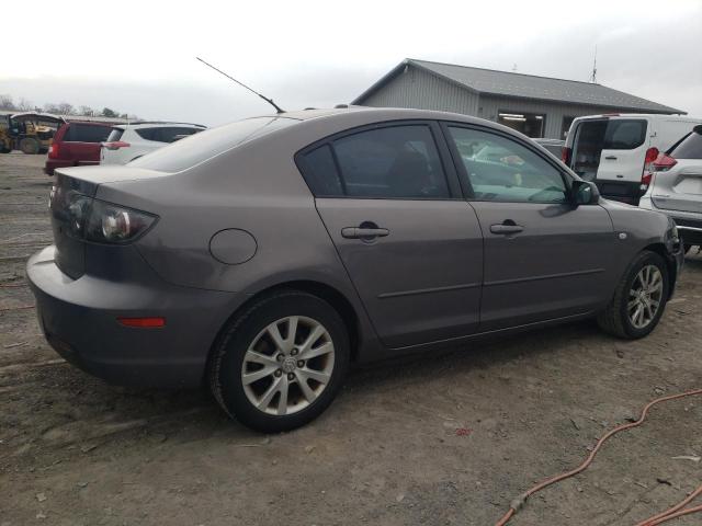 JM1BK32F171692716 - 2007 MAZDA 3 I GRAY photo 3