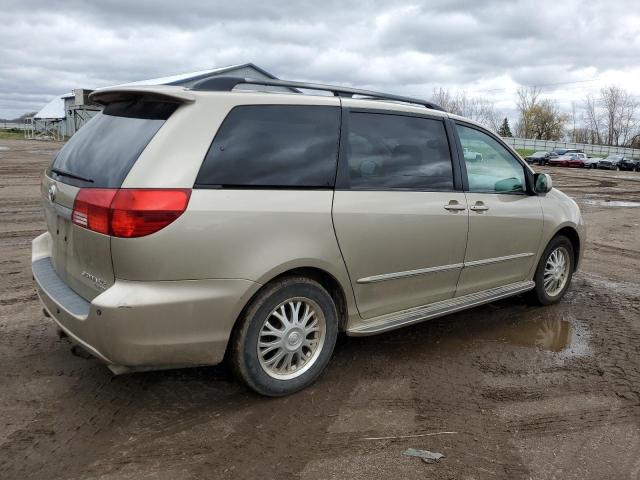 5TDZA22C94S012755 - 2004 TOYOTA SIENNA XLE BEIGE photo 3