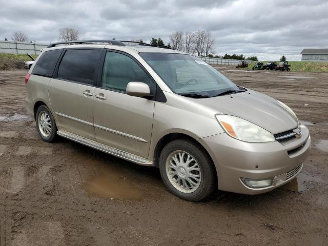 5TDZA22C94S012755 - 2004 TOYOTA SIENNA XLE BEIGE photo 4