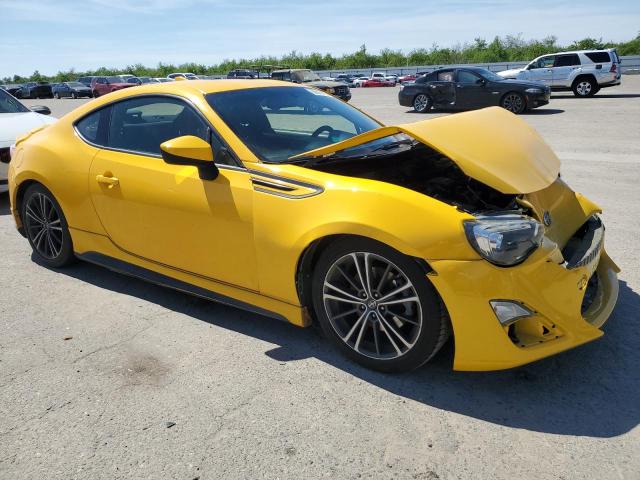 JF1ZNAA13F8706711 - 2015 TOYOTA SCION FR-S YELLOW photo 4
