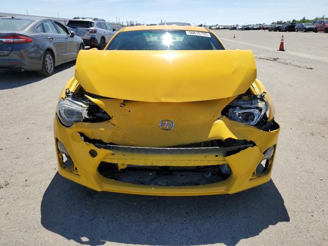 JF1ZNAA13F8706711 - 2015 TOYOTA SCION FR-S YELLOW photo 5