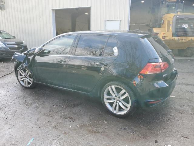 3VW217AU6FM071657 - 2015 VOLKSWAGEN GOLF BLACK photo 2