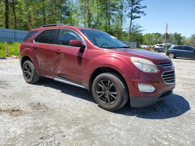 2GNALCEK1G6131759 - 2016 CHEVROLET EQUINOX LT BURGUNDY photo 4