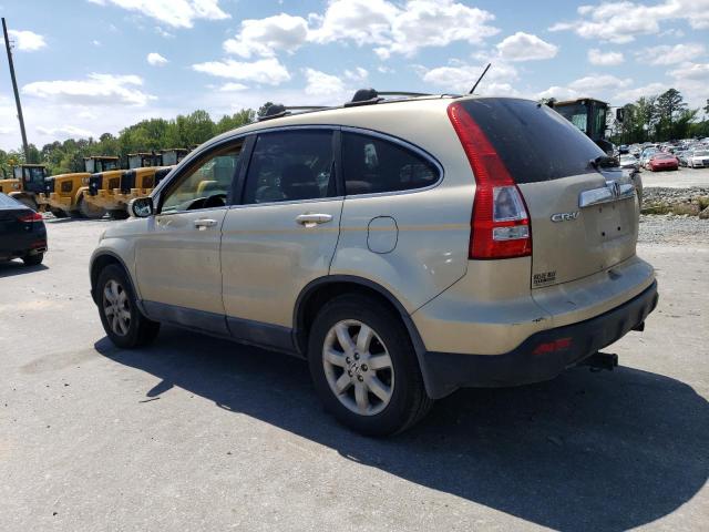 5J6RE38779L026211 - 2009 HONDA CR-V EXL BEIGE photo 2