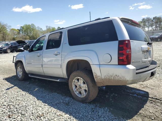 1GNSKJE78DR174437 - 2013 CHEVROLET SUBURBAN K1500 LT SILVER photo 2