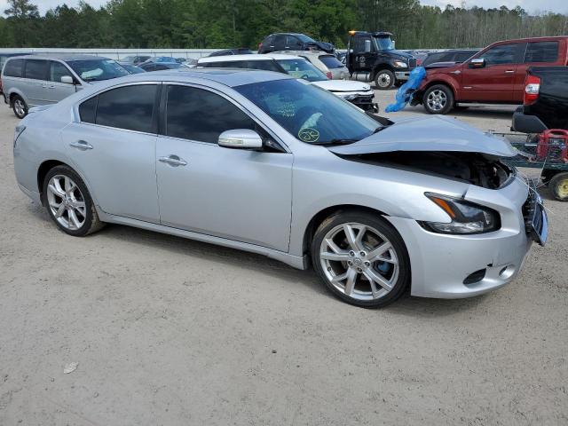 1N4AA5AP1CC833714 - 2012 NISSAN MAXIMA S SILVER photo 4