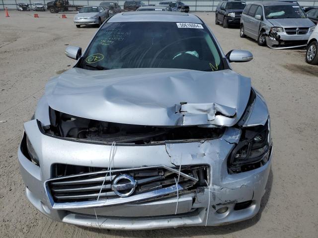 1N4AA5AP1CC833714 - 2012 NISSAN MAXIMA S SILVER photo 5