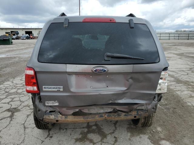 1FMCU03759KA62520 - 2009 FORD ESCAPE XLT GRAY photo 6