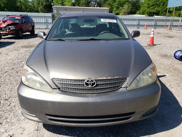 4T1BE32K52U578533 - 2002 TOYOTA CAMRY LE BROWN photo 5