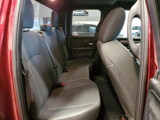 1C6RR7GT8MS583103 - 2021 RAM 1500 CLASS SLT 勃艮第红 照片 10