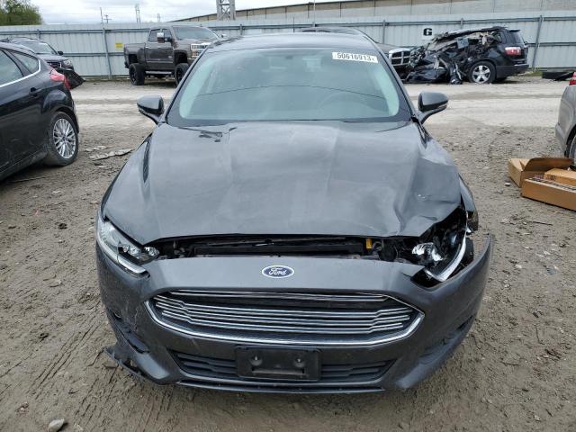 3FA6P0H75GR256805 - 2016 FORD FUSION SE GRAY photo 5