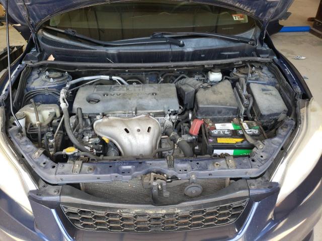 2T1KE4EE0CC049831 - 2012 TOYOTA COROLLA MA S BLUE photo 11