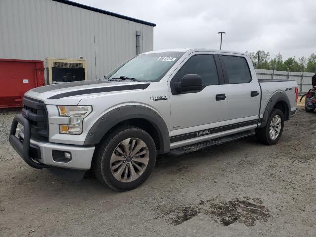 1FTEW1CP8GFD34173 - 2016 FORD F150 SUPERCREW GRAY photo 1