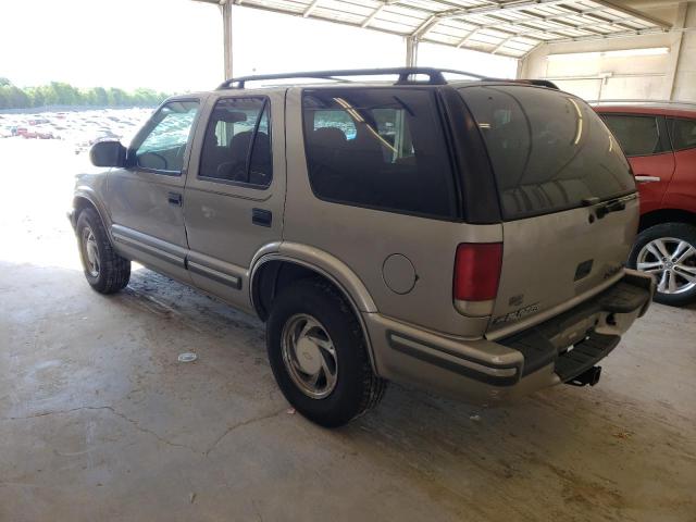 1GNDT13W2X2177847 - 1999 CHEVROLET BLAZER BEIGE photo 2