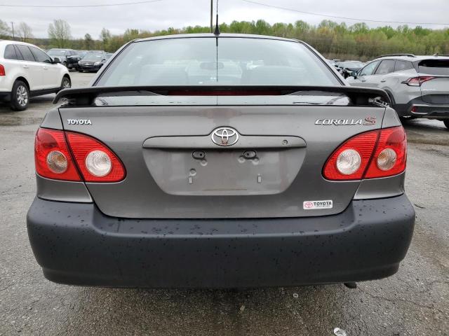 1NXBR32E77Z895610 - 2007 TOYOTA COROLLA CE GRAY photo 6