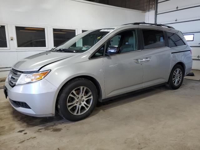 5FNRL5H64CB089355 - 2012 HONDA ODYSSEY EXL SILVER photo 1