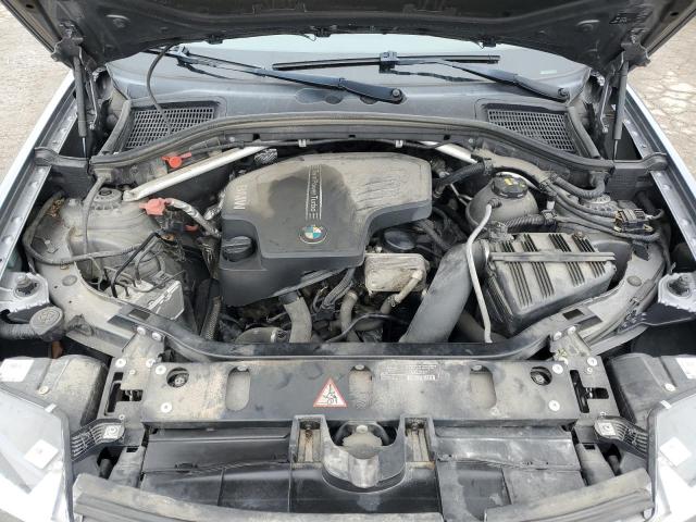 5UXWX9C56G0D65358 - 2016 BMW X3 XDRIVE28I GRAY photo 12