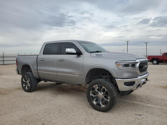 1C6SRFHT5KN839817 - 2019 RAM 1500 LIMITED SILVER photo 4