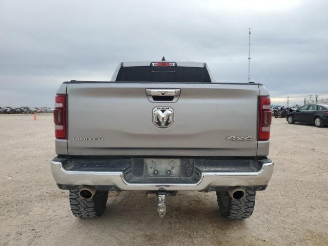 1C6SRFHT5KN839817 - 2019 RAM 1500 LIMITED SILVER photo 6