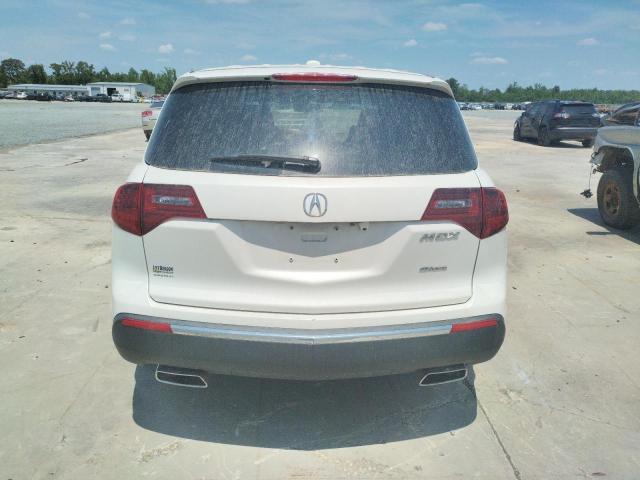 2HNYD2H25DH522126 - 2013 ACURA MDX WHITE photo 6