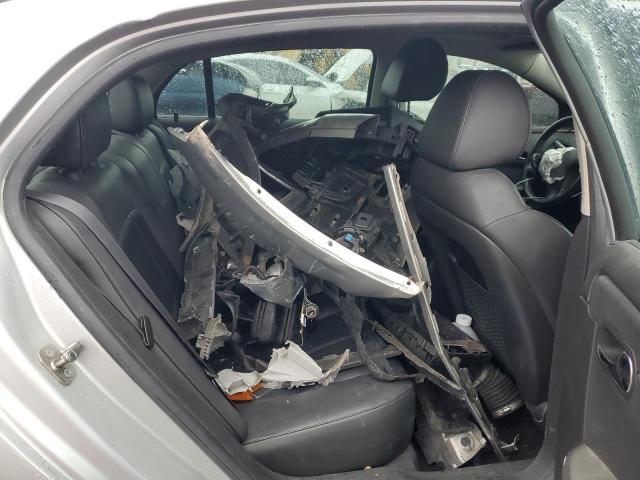 1G1ZE5E0XCF183254 - 2012 CHEVROLET MALIBU LTZ ვერცხლისფერი ფოტო 10