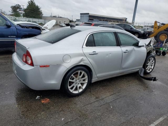 1G1ZE5E0XCF183254 - 2012 CHEVROLET MALIBU LTZ ვერცხლისფერი ფოტო 3