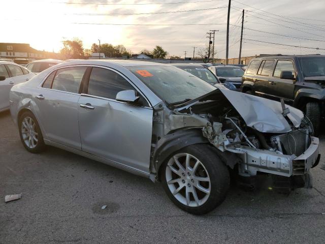 1G1ZE5E0XCF183254 - 2012 CHEVROLET MALIBU LTZ ვერცხლისფერი ფოტო 4