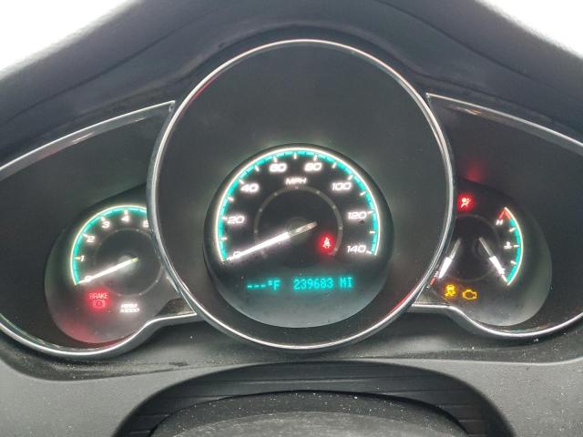 1G1ZE5E0XCF183254 - 2012 CHEVROLET MALIBU LTZ ვერცხლისფერი ფოტო 9