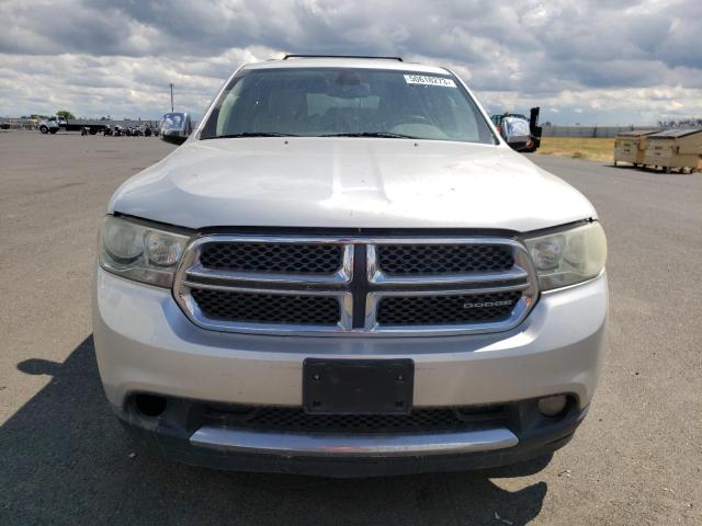 1D4SD4GTXBC696908 - 2011 DODGE DURANGO CREW SILVER photo 5