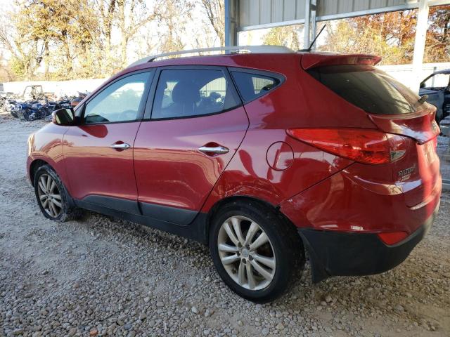 KM8JU3AC8BU212445 - 2011 HYUNDAI TUCSON GLS RED photo 2