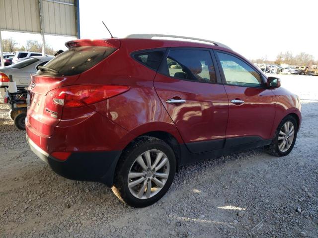 KM8JU3AC8BU212445 - 2011 HYUNDAI TUCSON GLS RED photo 3