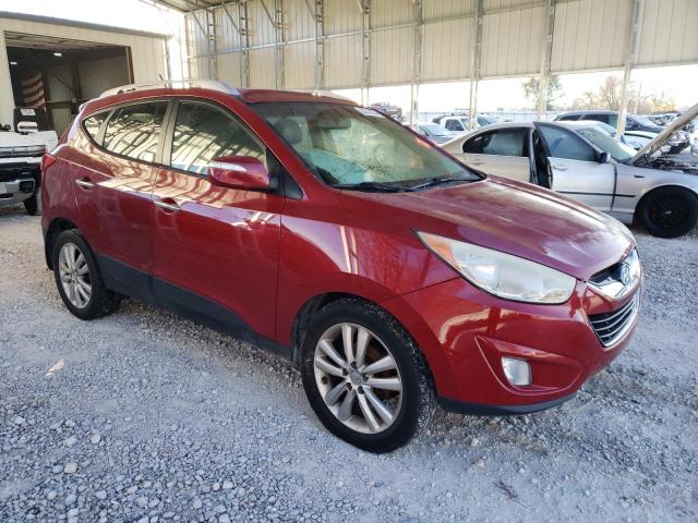 KM8JU3AC8BU212445 - 2011 HYUNDAI TUCSON GLS RED photo 4