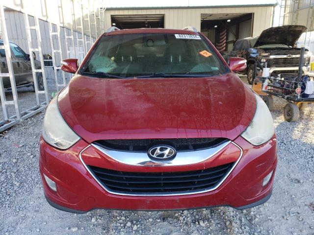 KM8JU3AC8BU212445 - 2011 HYUNDAI TUCSON GLS RED photo 5