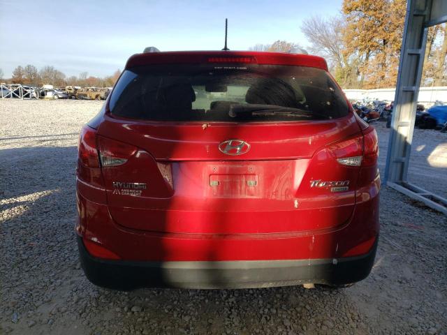 KM8JU3AC8BU212445 - 2011 HYUNDAI TUCSON GLS RED photo 6
