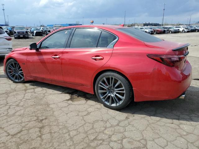 JN1FV7DP1MM850443 - 2021 INFINITI Q50 RED SPORT 400 RED photo 2