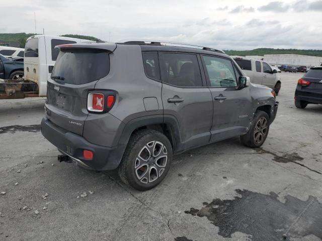 ZACCJBDBXHPE70690 - 2017 JEEP RENEGADE LIMITED CHARCOAL photo 3