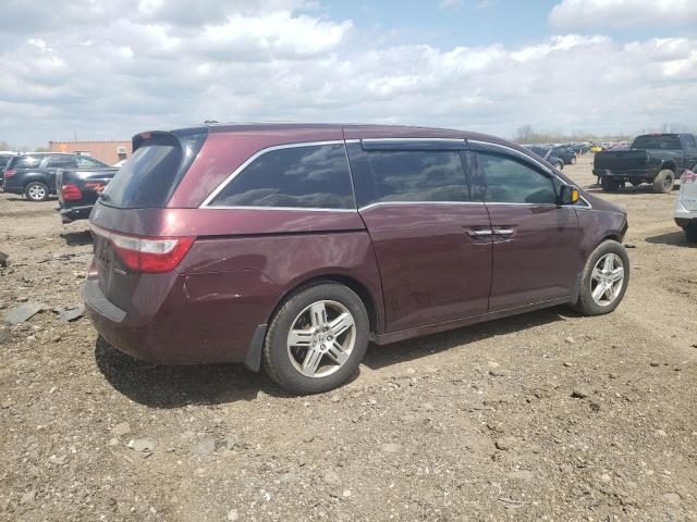 5FNRL5H92CB067851 - 2012 HONDA ODYSSEY TOURING PURPLE photo 3