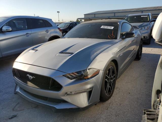 1FA6P8CF3M5138621 - 2021 FORD MUSTANG GT SILVER photo 1