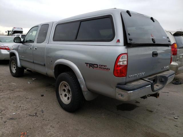 5TBBT44195S471085 - 2005 TOYOTA TUNDRA ACCESS CAB SR5 GRAY photo 2