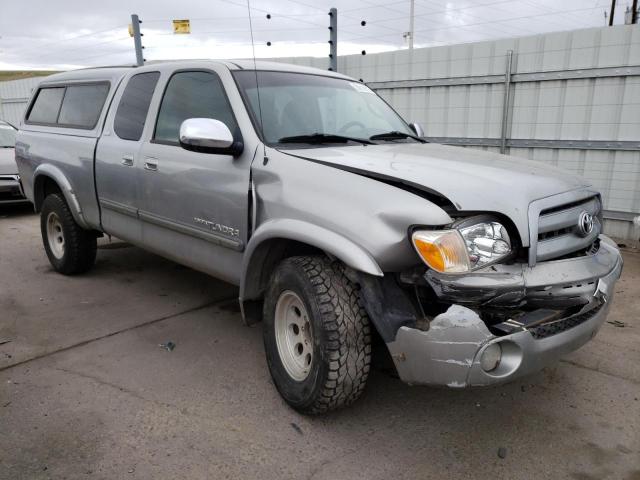 5TBBT44195S471085 - 2005 TOYOTA TUNDRA ACCESS CAB SR5 GRAY photo 4