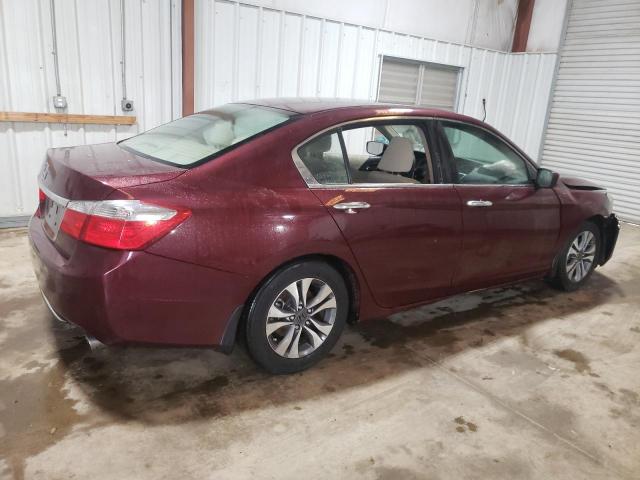 1HGCR2F3XDA111897 - 2013 HONDA ACCORD LX BURGUNDY photo 3