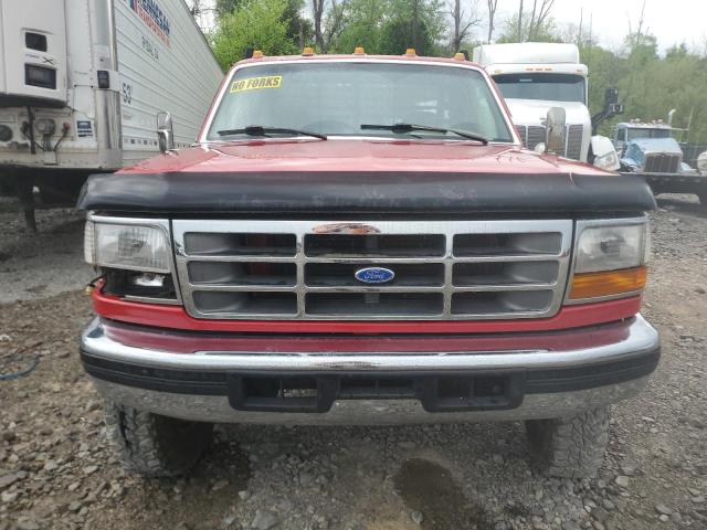 1FDKF38G6TEA07970 - 1996 FORD F350 RED photo 5