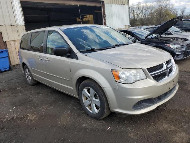 2C4RDGBG4DR660293 - 2013 DODGE GRAND CARA SE BEIGE photo 4