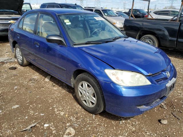1HGES16315L015248 - 2005 HONDA CIVIC DX VP 蓝色 照片 4