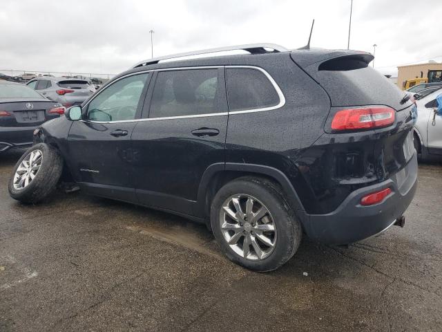 1C4PJLDB5JD568215 - 2018 JEEP CHEROKEE LIMITED BLACK photo 2