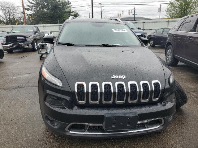 1C4PJLDB5JD568215 - 2018 JEEP CHEROKEE LIMITED BLACK photo 5