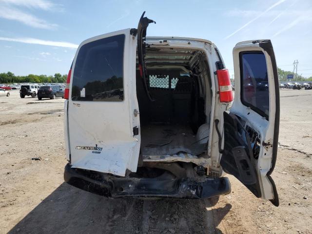 1GCSGAFX6D1123669 - 2013 CHEVROLET EXPRESS G1 WHITE photo 6