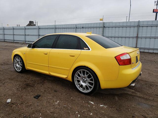 WAUPL68E55A044972 - 2005 AUDI S4 YELLOW photo 2