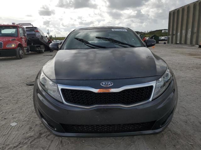 KNAGM4A76B5143835 - 2011 KIA OPTIMA LX GRAY photo 5