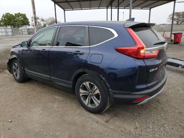 2HKRW5H34JH421838 - 2018 HONDA CR-V LX BLUE photo 2